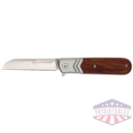 Smith & wesson executive spring assist barlow knife 2 3/4" blade wood handle