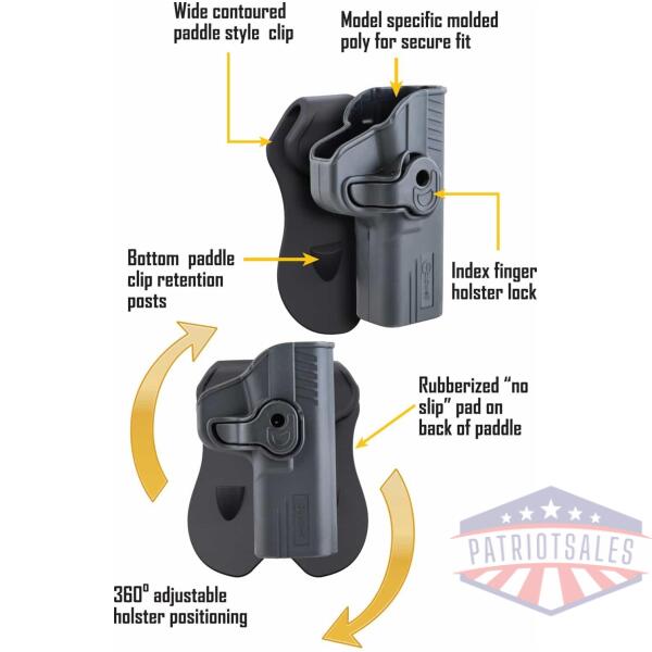 caldwell tac ops holster glock 34