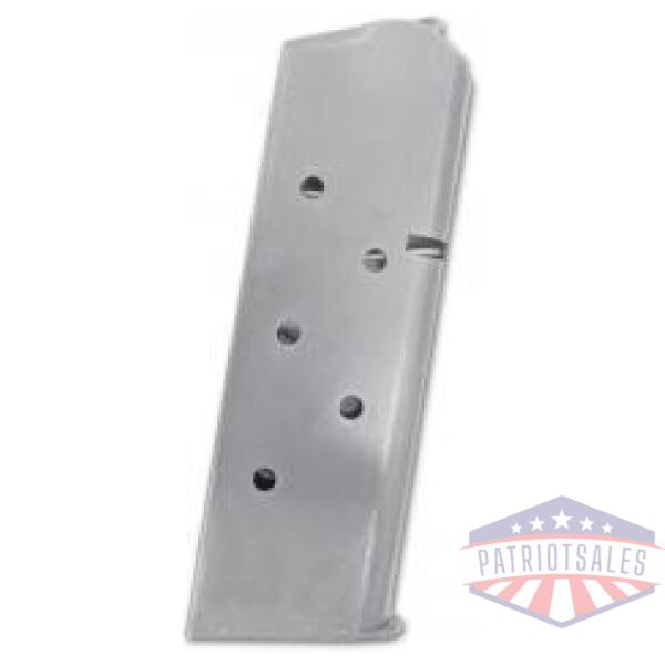 kimber magazine 1911 magazine .45 acp pistols compact grip stainless steel 7/rd