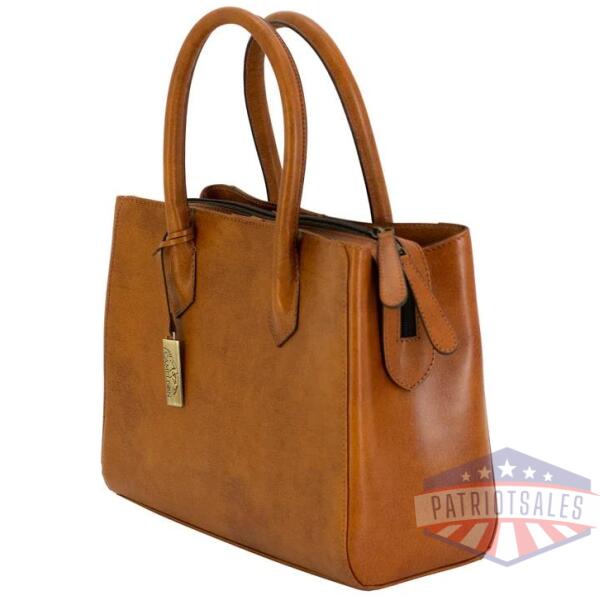 rugged rare natalie concealed carry purse tan