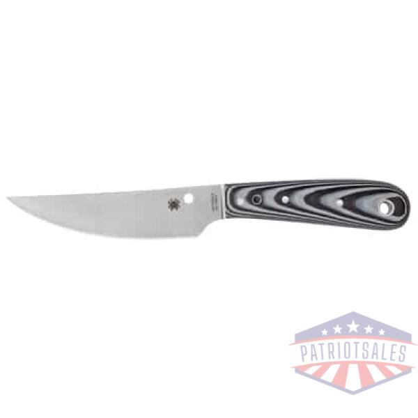 spyderco bow river g-10 blk/white