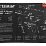 TEKMAT ULTRA PSTL MAT S&W SHIELD BLK