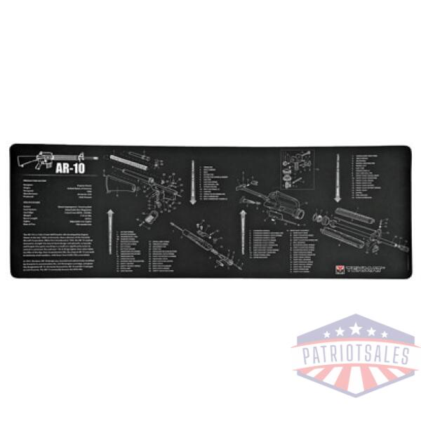 tekmat rifle mat ar10 blk