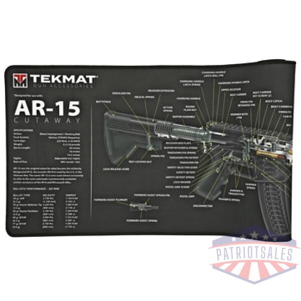 tekmat ultra cutaway rifle mat ar15