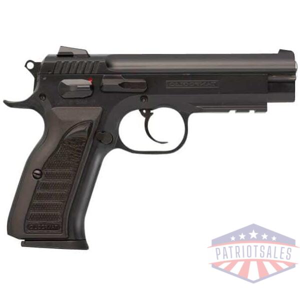 ifg tanfoglio combat handgun 9mm luger 16rd magazine 4.40" barrel black steel slide black polymer grip