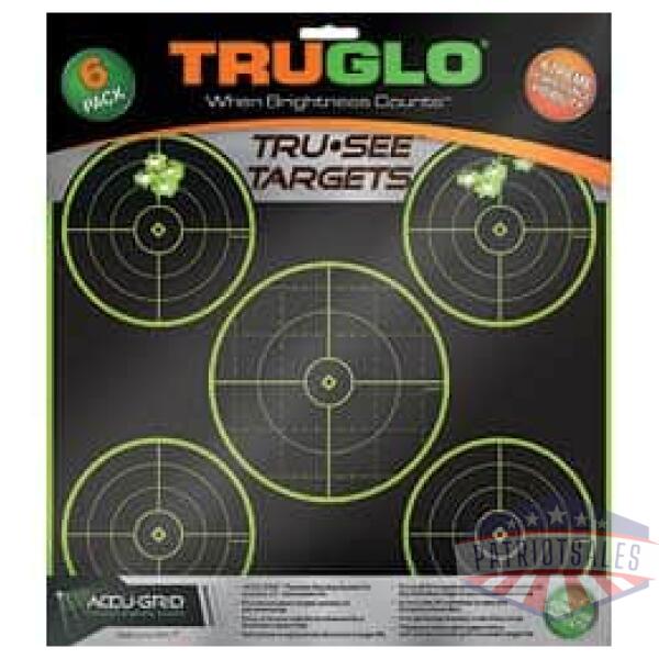 truglo tru-see 5 bull tgt 12x12 6pk