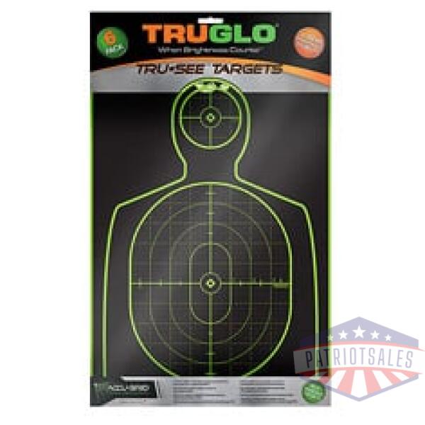 truglo tru-see hndgn tgt 12x18 6pk