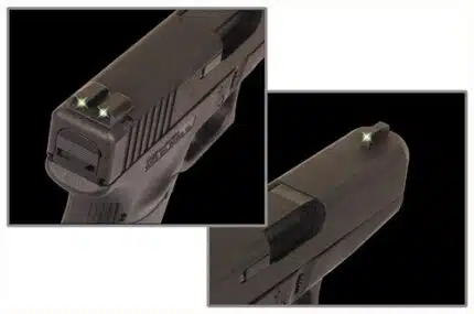 TRUGLO SIGHT SET FOR GLOCK .45