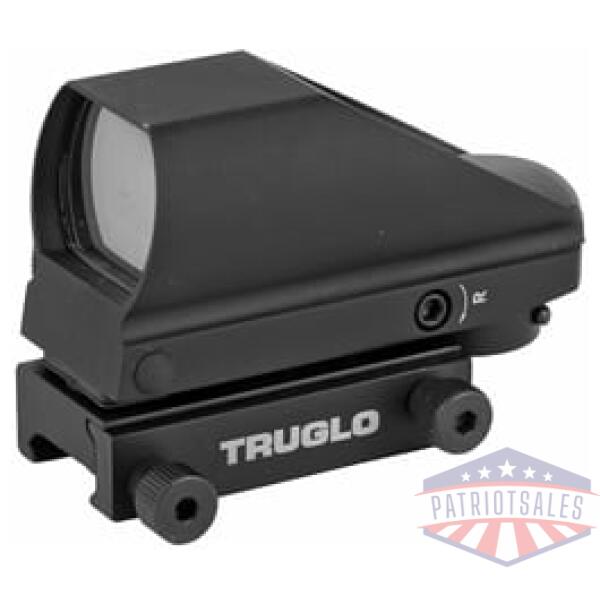 truglo tru-brite open rd sight black