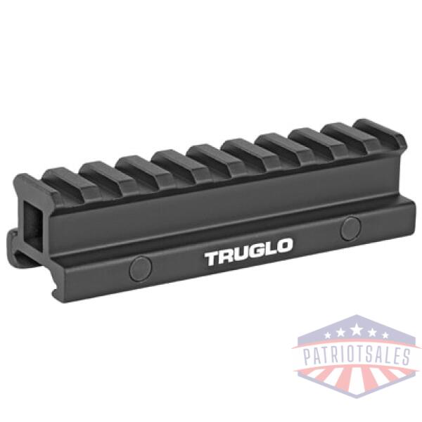 truglo riser mnt picatinny 3/4" 1-pc