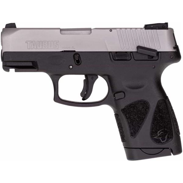 Taurus G2S 9mm Luger 7rd Magazine 3.2" Barrel Stainless Slide/Black Grip