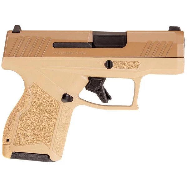 Taurus GX4 Handgun 9mm Luger 11rd Magazines (2) 3.06" Barrel Tan