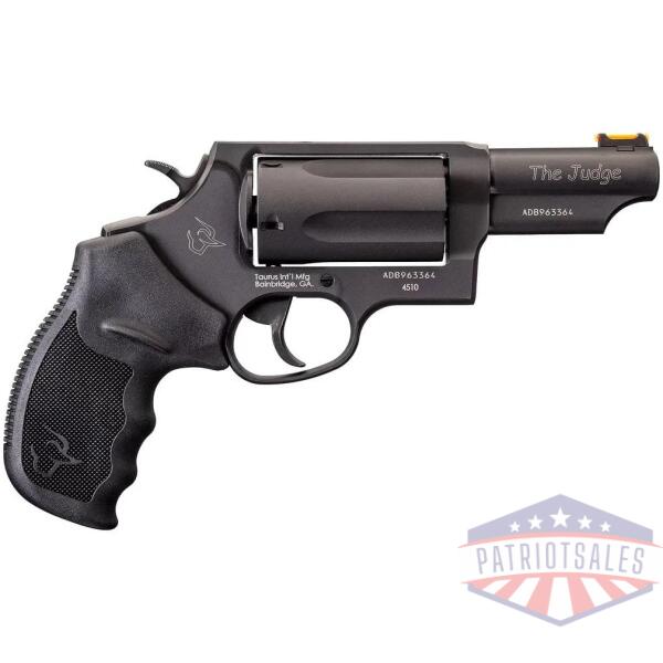 taurus judge toro mag handgun .45 colt/.410 ga 2.5" 5rd capacity 3" barrel black