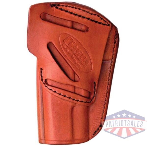 tagua 4 in 1 iwb holster without thumb break s&w m&p shield 9mm luger brown rh