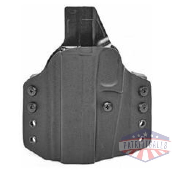 uncle mike's ccw holster for ruger sr9/40 compact black rh