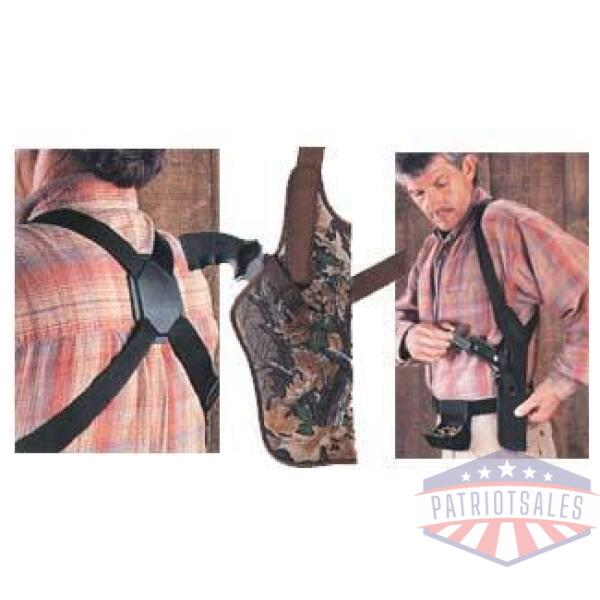 uncle mike's sidekick vertical shoulder holsters 2-3" sm.&med. dble actn rev - rh