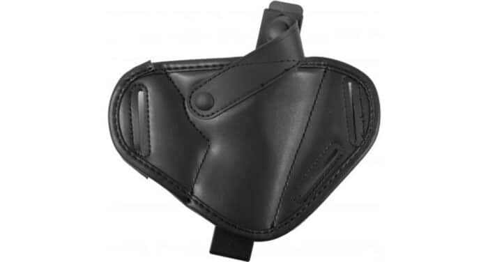 Um86120jpg - uncle mike's 8612 plain black nylon am#12 belt slide holster - um86120