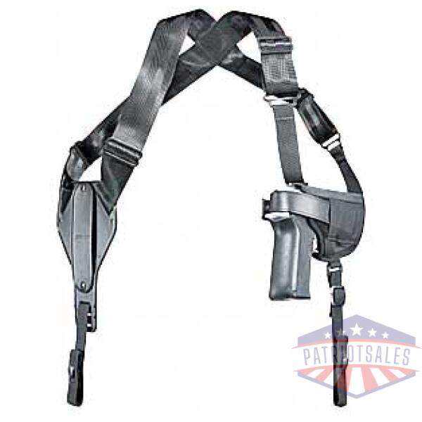 u/m horz shldr hlstr sz 15 blk ambi