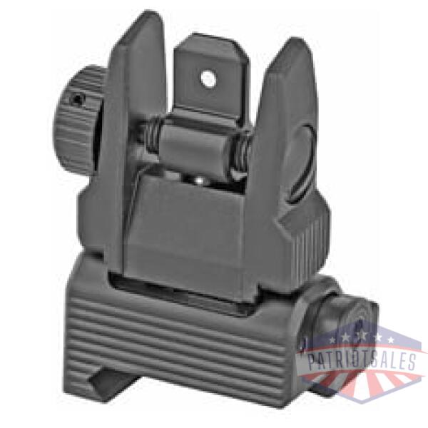 utg accu-sync ar15 flip rear-sight