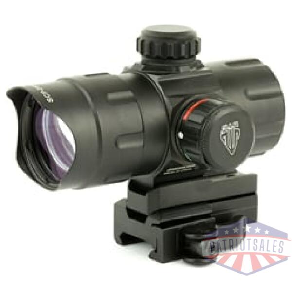 utg 4.2" ita t-dot w/qd mount rd/grn
