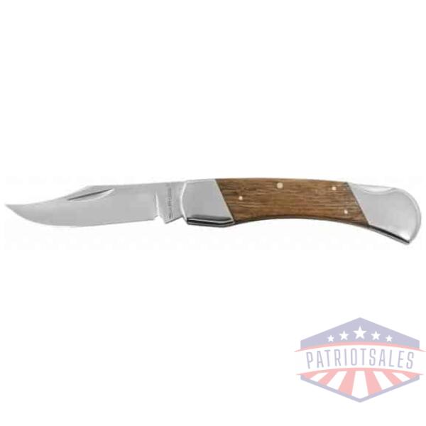 sarge knives zebra - zebrawood lock back