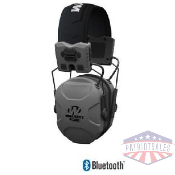 walker's hearing xcel 500 bt digital electronic muff with voice clarity and bluetooth