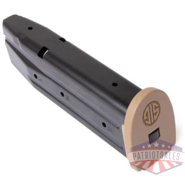 sig sauer handgun magazine 9mm full p320-m17 coyote 17/rds