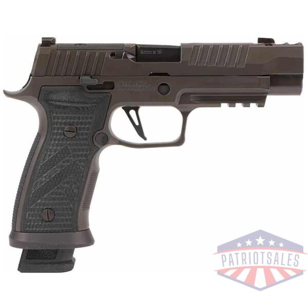 sig p320 axg legion handgun 9mm luger 21rd magazines(3) 3.9" barrel optic ready