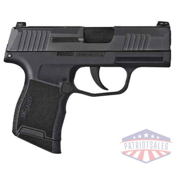 sig sauer p365 optic ready handgun 9mm luger 10rd magazines(2) 3.1" barrel x-ray 3 sights