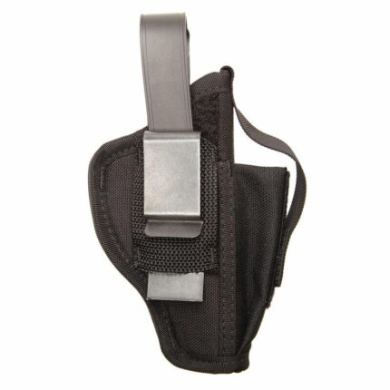 Blackhawk Nylon Multi Use Holster for 4" Barrel Medium/Intermediate DA Revolvers Black Ambi