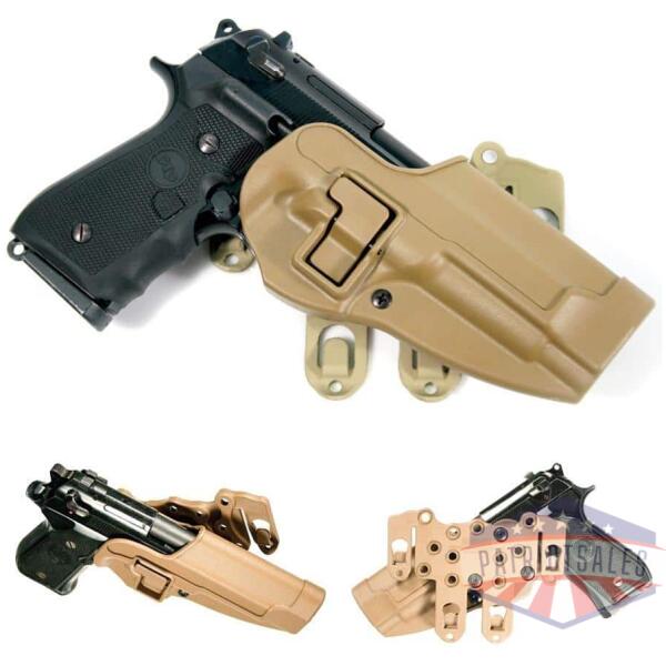 blackhawk! s.t.r.i.k.e. serpa holster right hand - coyote tan