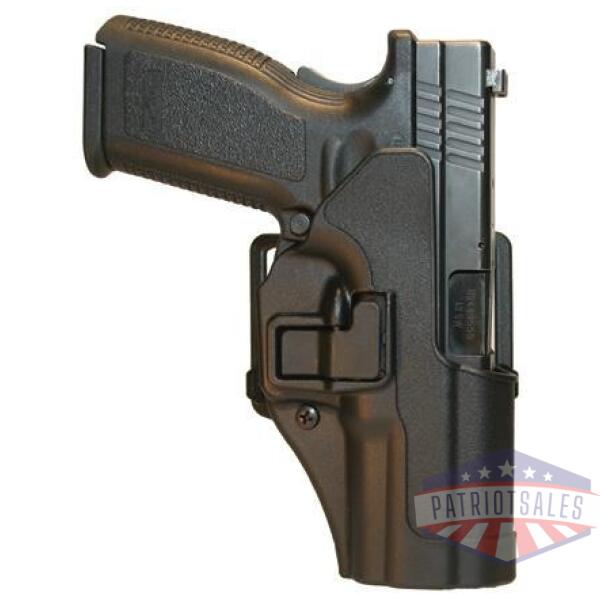 blackhawk! serpa cqc concealment holster matte finish h&k usp compact black left hand