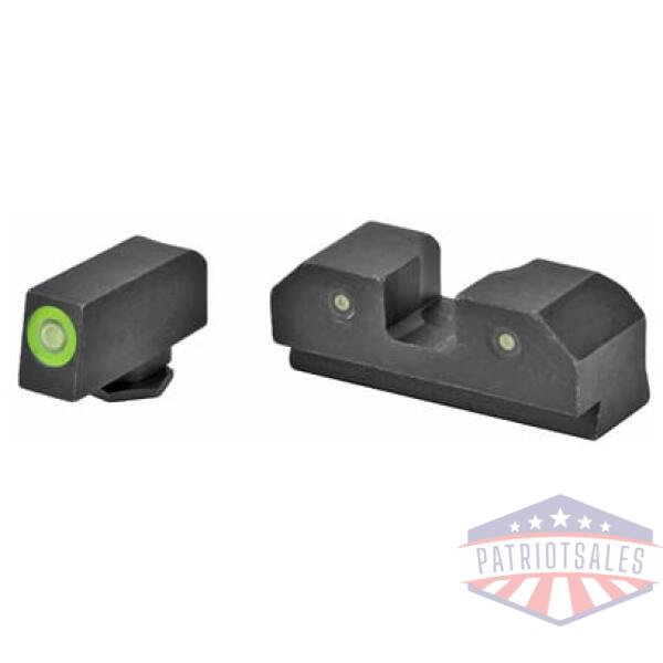xs r3d sght for glk small frame grn