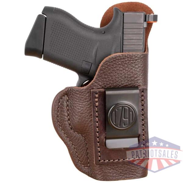 1791 fair chase deer skin iwb holster size 3 brown lh