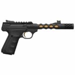 Browning Buck Mark Plus Vision Black/Gold Suppressor Ready Handgun .22 LR 10rd Magazine 5.875" Threaded Barrel