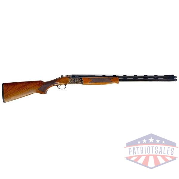 armsco mccoy arms decker shotgun 20 ga 3" chamber 2rd capacity 28" barrel walnut case hardening