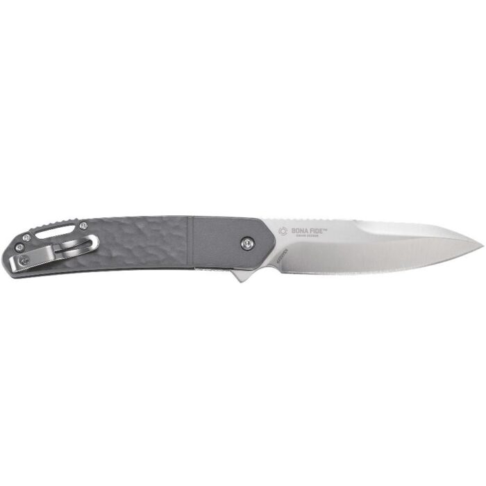 Zbk540gxp_1jpg - crkt bona fide silver folding knife 3 3/5" blade black - zbk540gxp 1