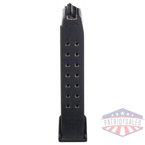 promag magazine for glock 17/19/26 9mm black polymer 18/rdne