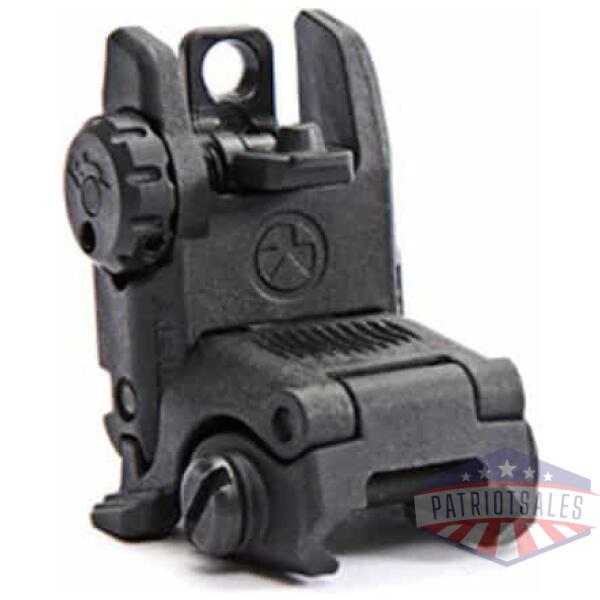 mbus magpul back-up rear sight - black