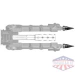 accu-tac spike feet set fits