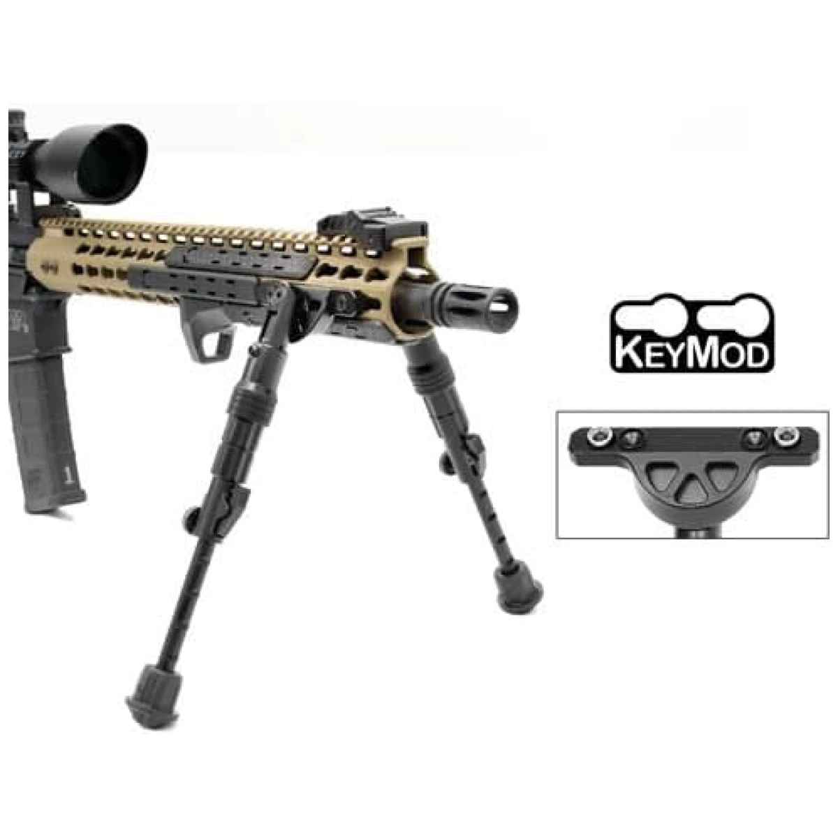 Tlbpdk01_5jpg - utg bipod recon flex keymod - tlbpdk01 5