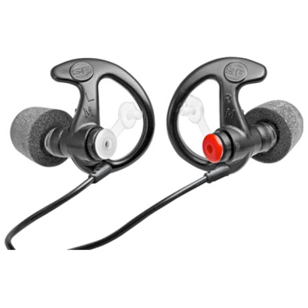 Surefire EP7 Sonic Defenders Ultra Earplugs Filtered Foam-Tipped 28 NRR Black 1 Pair
