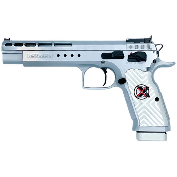 Tanfoglio Gold Match Xtreme Handgun 40 S&W 13rd 6" Barrel Silver