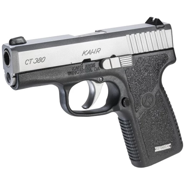 Kahr Arms CT380 Handgun .380 ACP 7rd Magazine 3" Barrel Black with Silver Slide