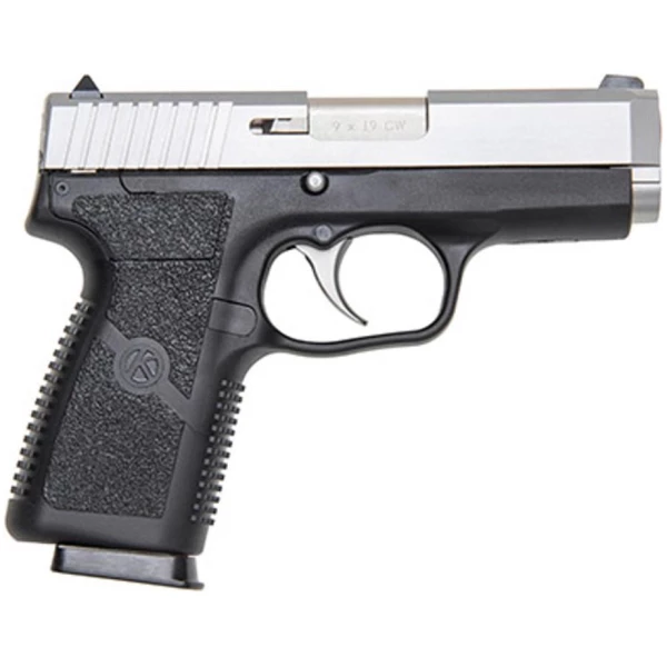 Kahr Arms CW9 Handgun 9mm Luger 7rd Magazine 3.5" Barrel Black with Silver Slide Night Sights