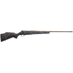 Weatherby MK V Weathermark Limited Rifle 6.5 Creedmoor Mag 4rd Capacity 24" Fluted Barrel Black/Gray/Bronze Stock