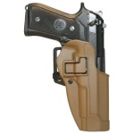 Blackhawk! SERPA CQC Concealment Holster Matte Finish Beretta 92/96 Coyote Tan Left Hand