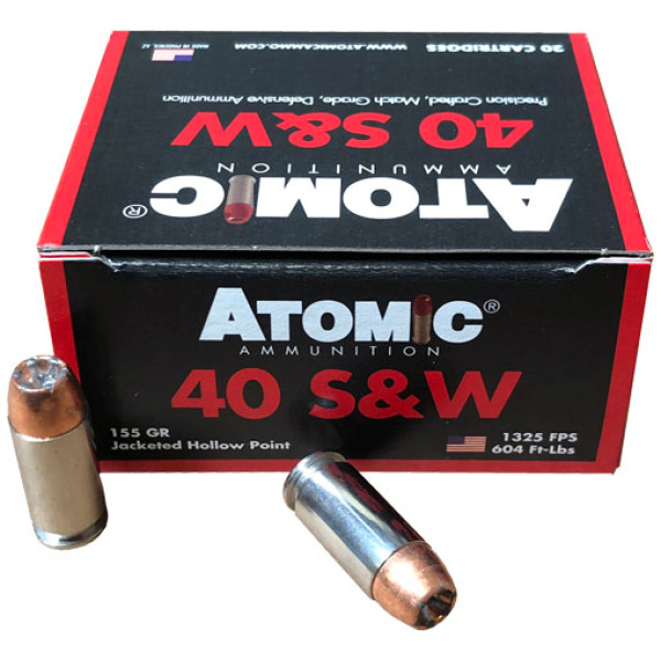 ATOMIC 40 SW 155GR BONDED JHP
