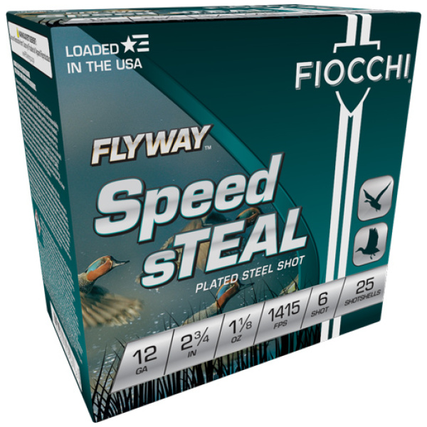 FIOCCHI FLYWAY STEEL 12GA 2.75