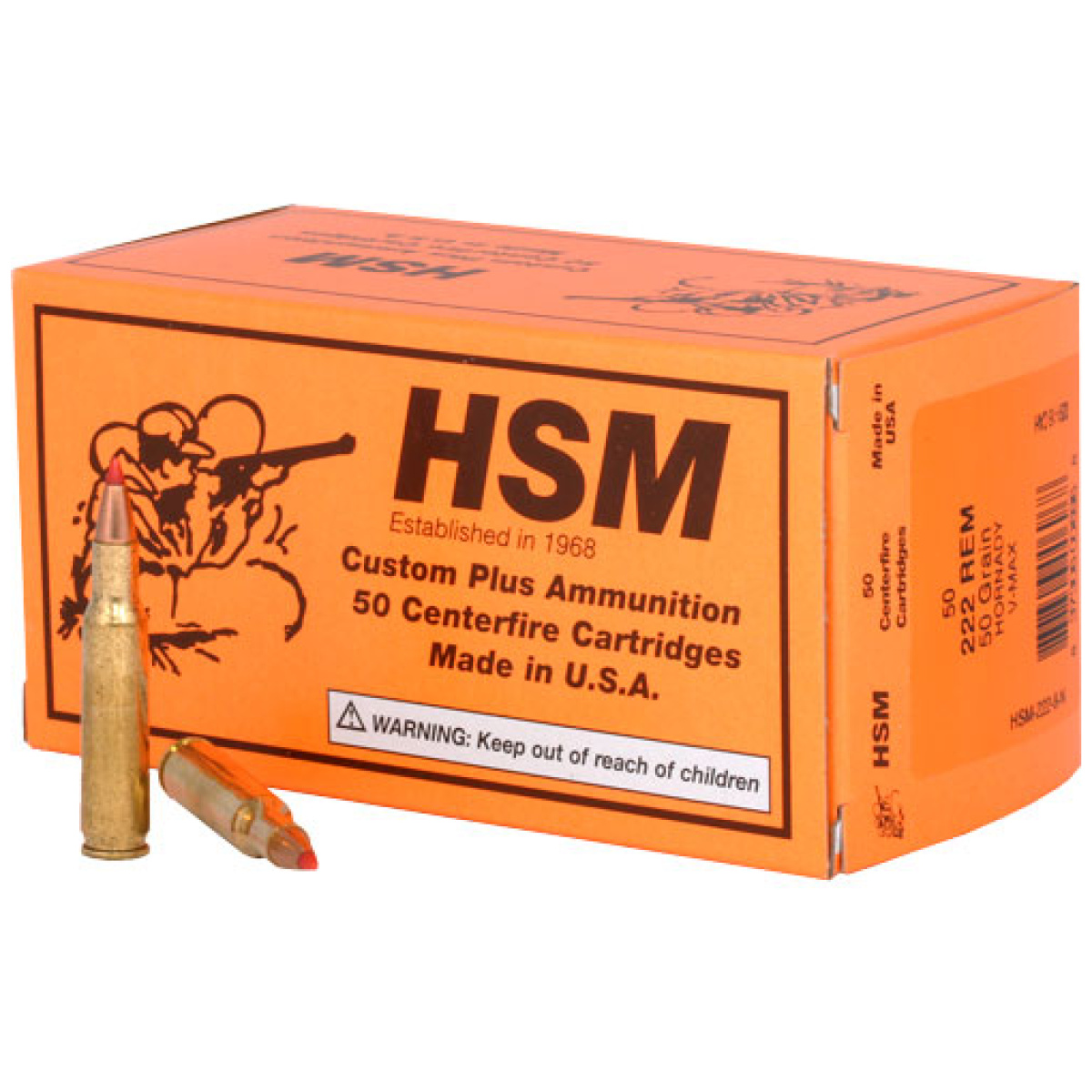 A2228n20. Jpg - hsm 222 rem 50gr hornady v-max - a2228n20
